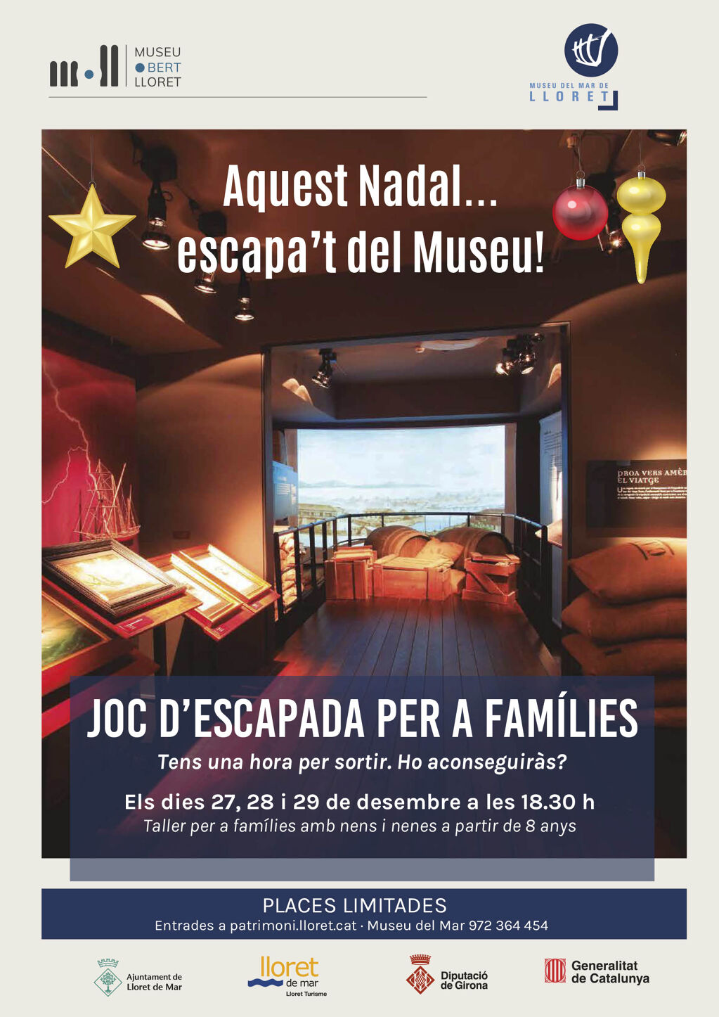 Aquest Nadal escapa’t del Museu! (CA)