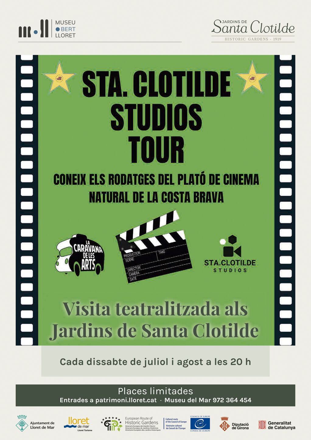 Visita teatralizada: Santa Clotilde StudiosTour (CA)